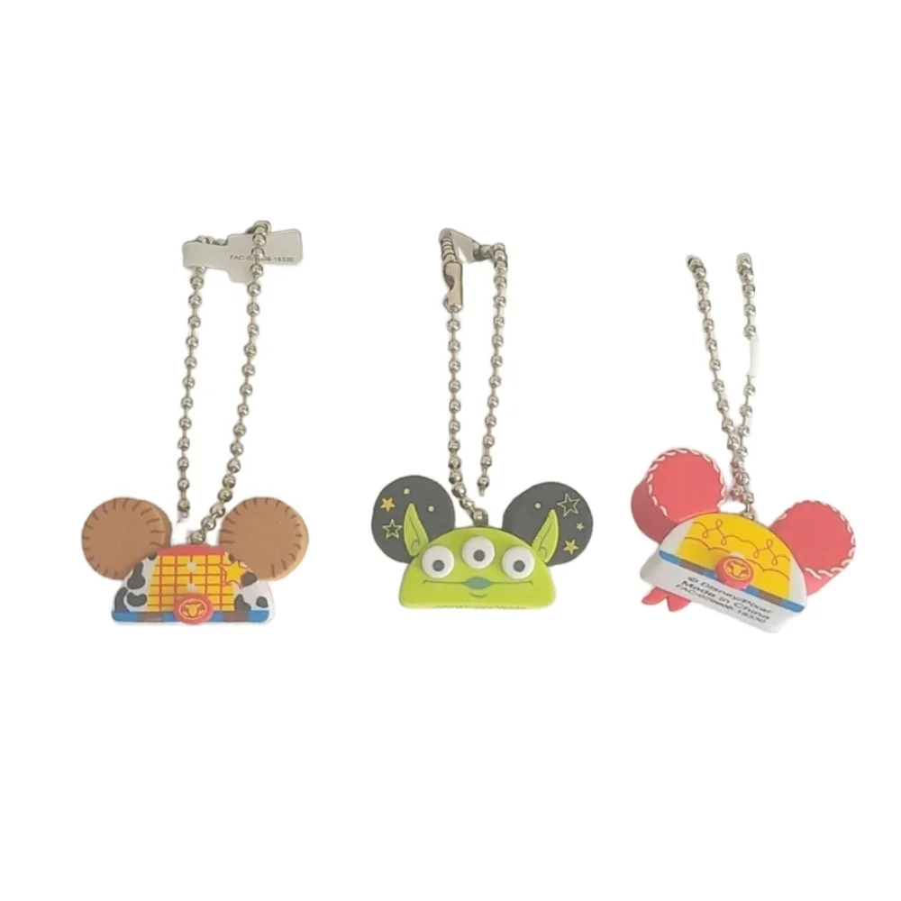 Disney Toy Story Foam Keychain Trio Set Woody Alien Jessie 3 Pack NWT